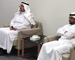 Dr. Muhammad Saggaf (President KFUPM) visited the Department on Wednesday, March 15, 2023